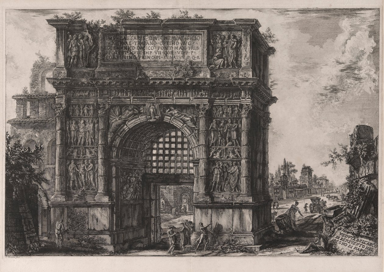 Utsikt over av Giovanni Battista Piranesi