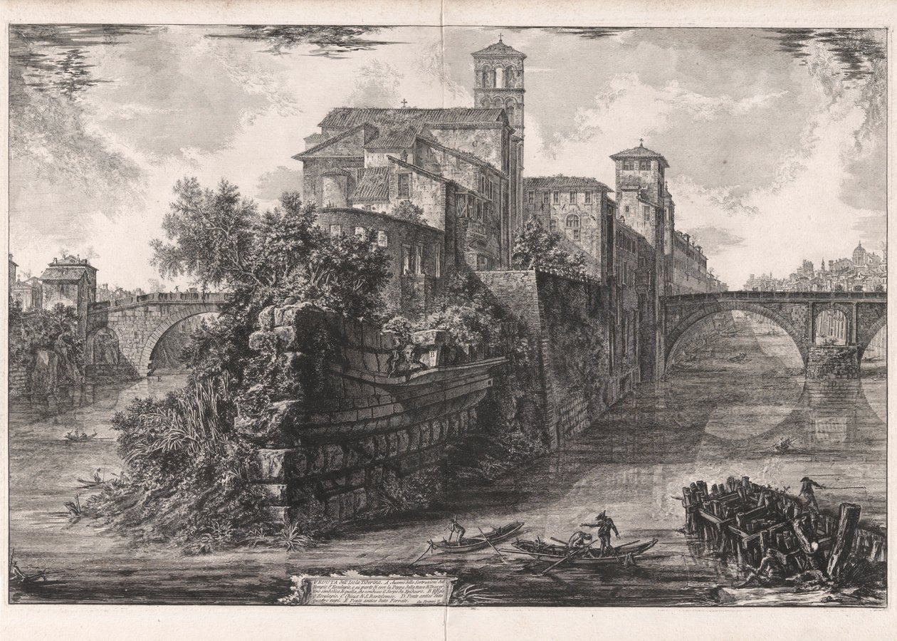 Utsikt over av Giovanni Battista Piranesi