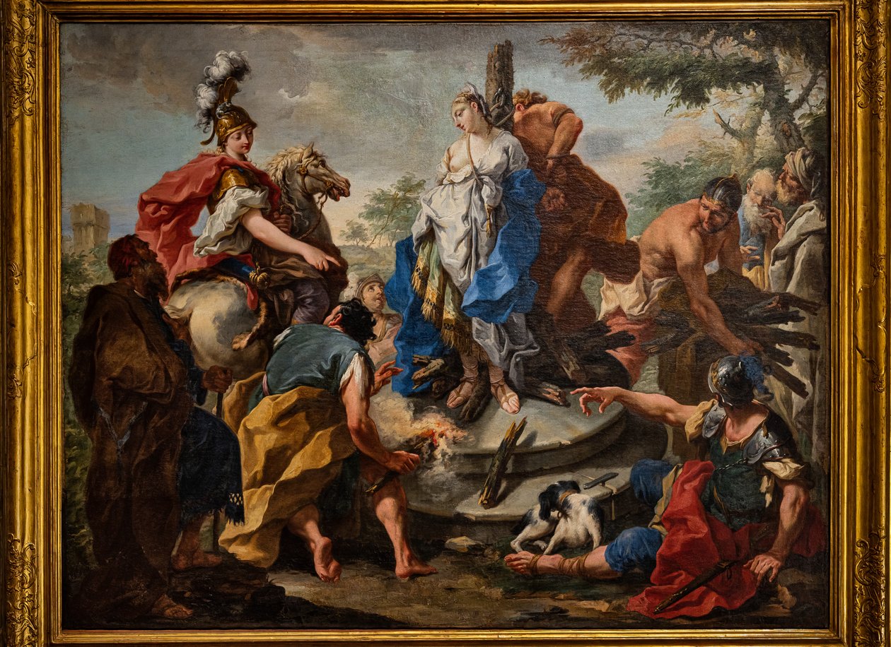 Olindo og Sophronia av Giovanni Battista Pittoni