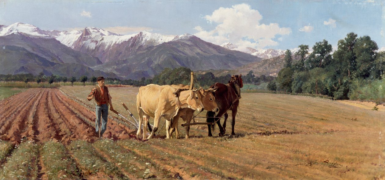 Pløying av Giovanni Battista Quadrone