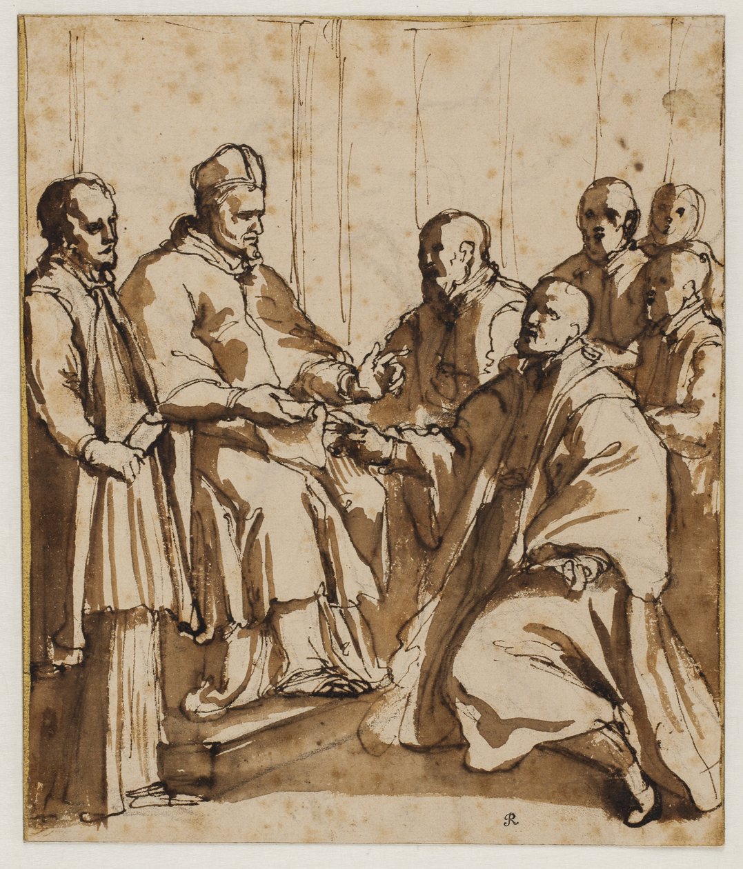 Pave Paul V utsteder oksen "Universet dominerer" av av Giovanni Battista Ricci