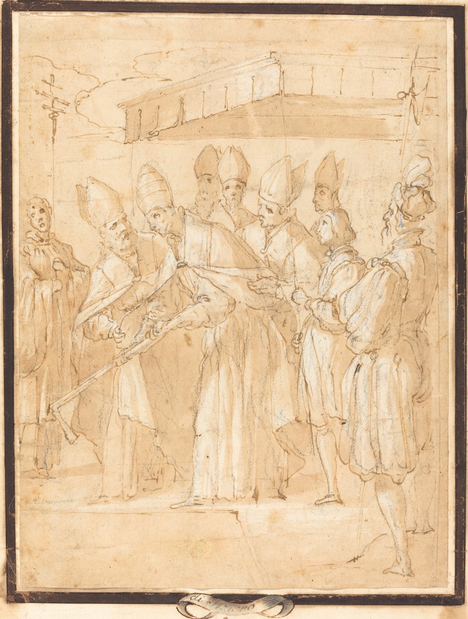 Grunnleggelsen av Santa Maria Maggiore av Giovanni Battista Ricci