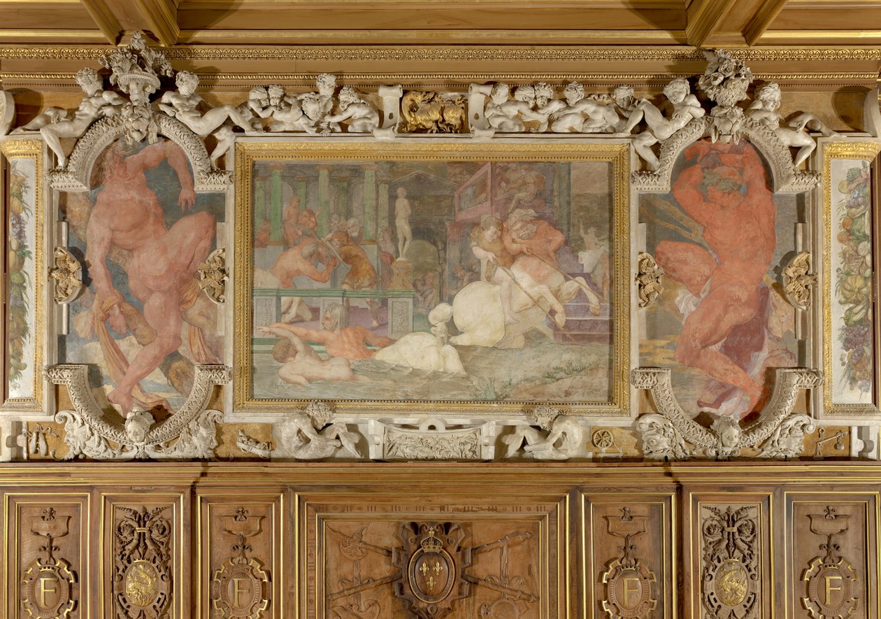 Galleriet François 1. av Giovanni Battista Rosso Fiorentino
