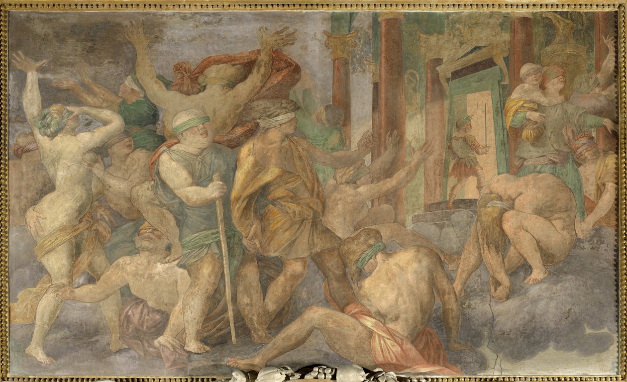 The Chassee Uvitenhet av Giovanni Battista Rosso Fiorentino