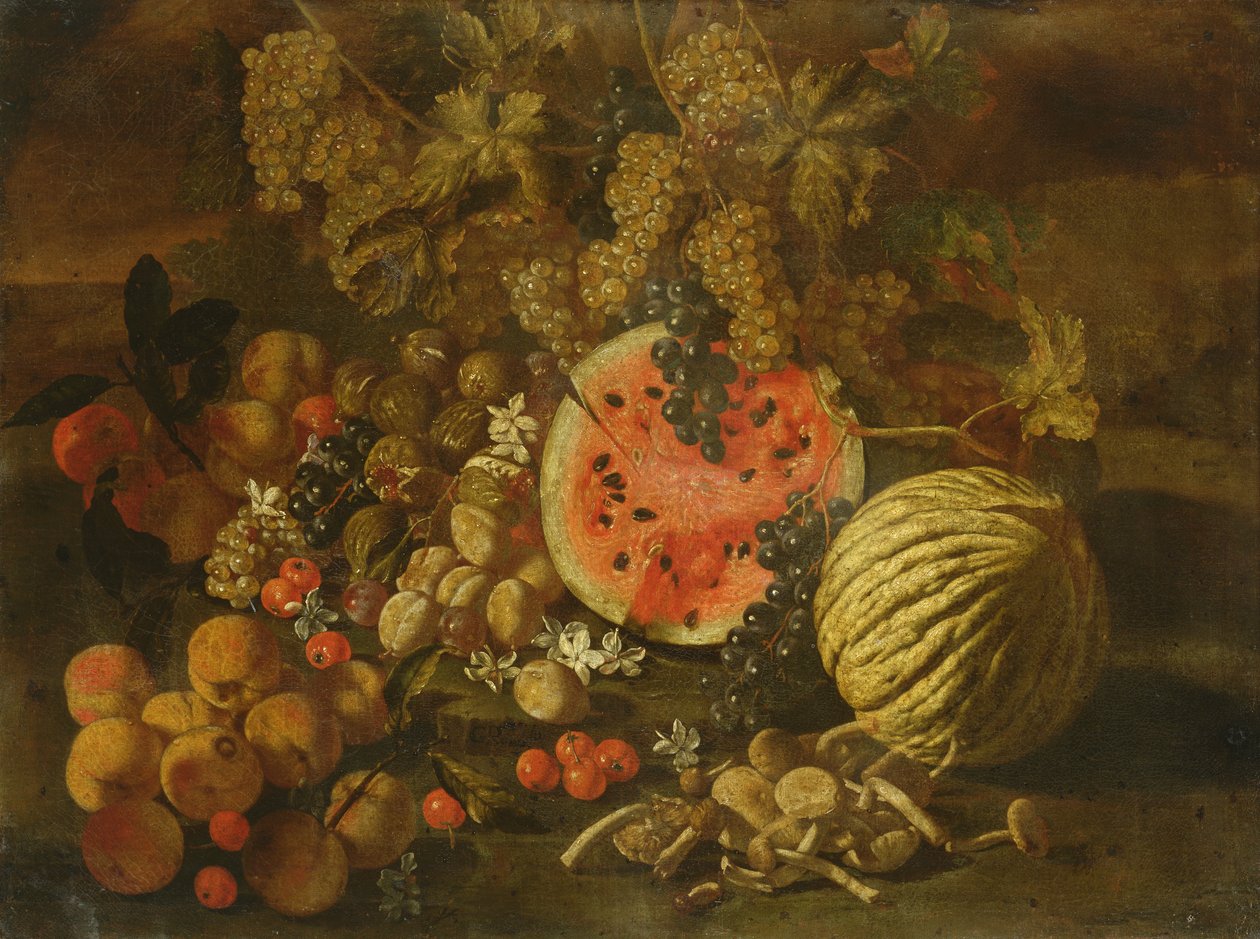 Stilleben av Giovanni Battista Ruoppolo or Ruopolo