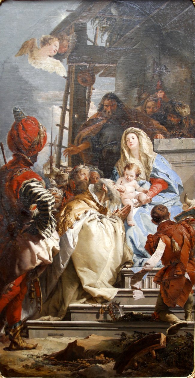 Anbetung der Könige av Giovanni Battista Tiepolo