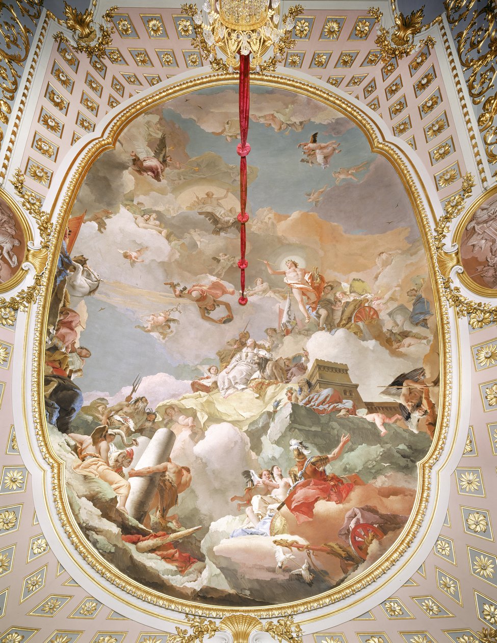 Apoteose av det spanske monarkiet av Giovanni Battista Tiepolo