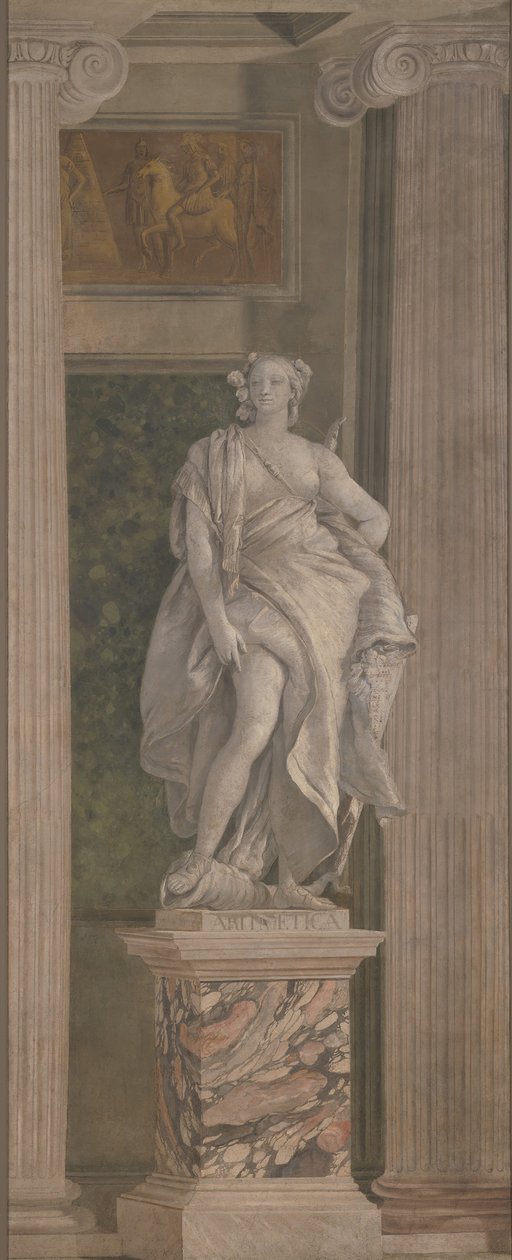 Aritmetikk, 1760. av Giovanni Battista Tiepolo