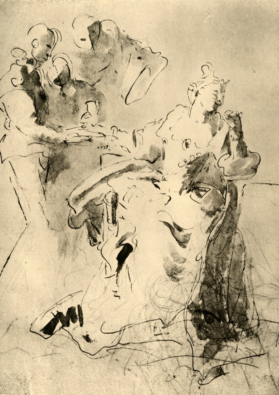 Cleopatra, før 1751, 1928 av Giovanni Battista Tiepolo
