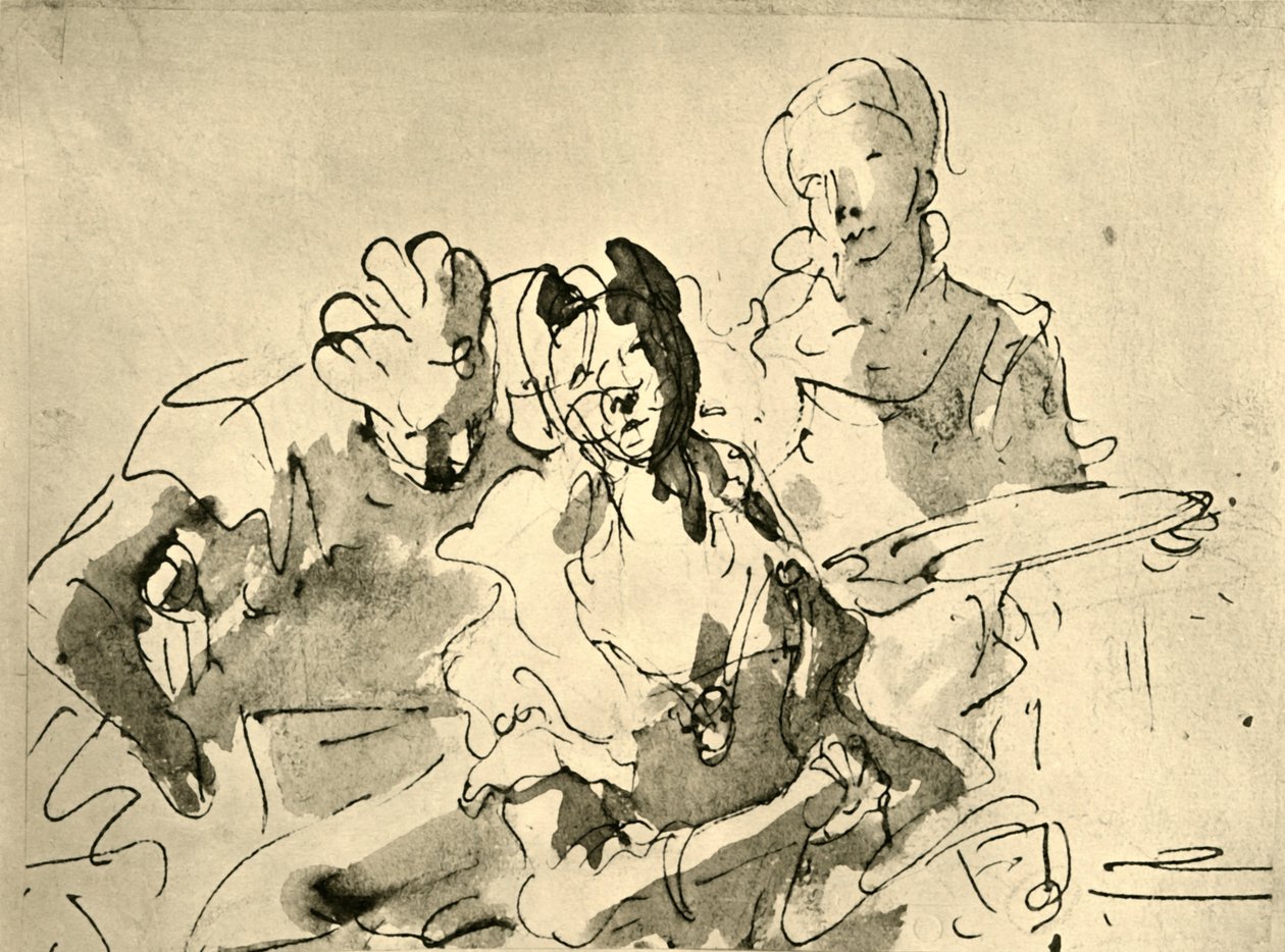 Cleopatra, tidlig på 1700-tallet, 1928 av Giovanni Battista Tiepolo