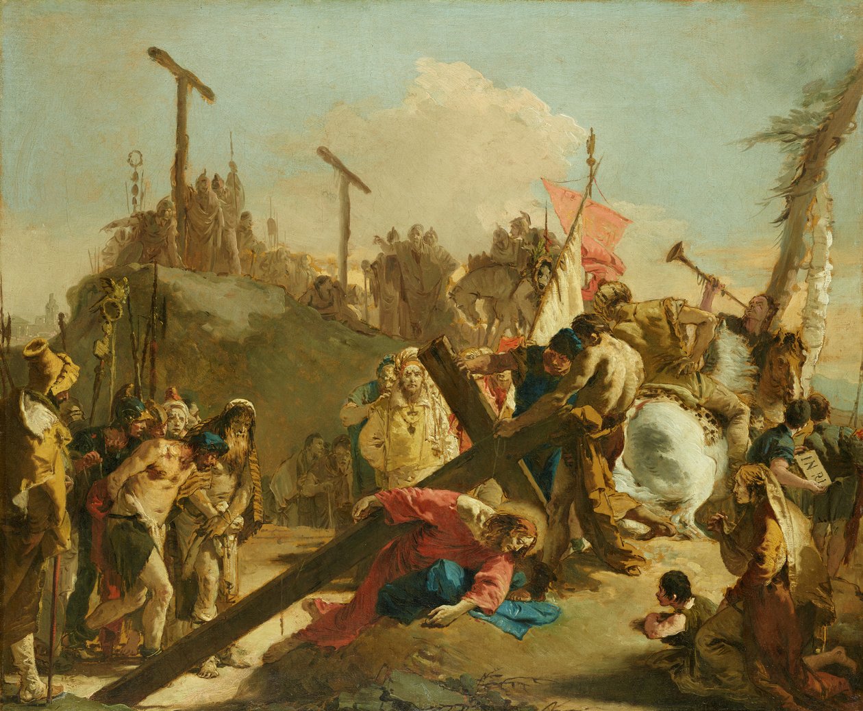 Kristi korsbæring av Giovanni Battista Tiepolo