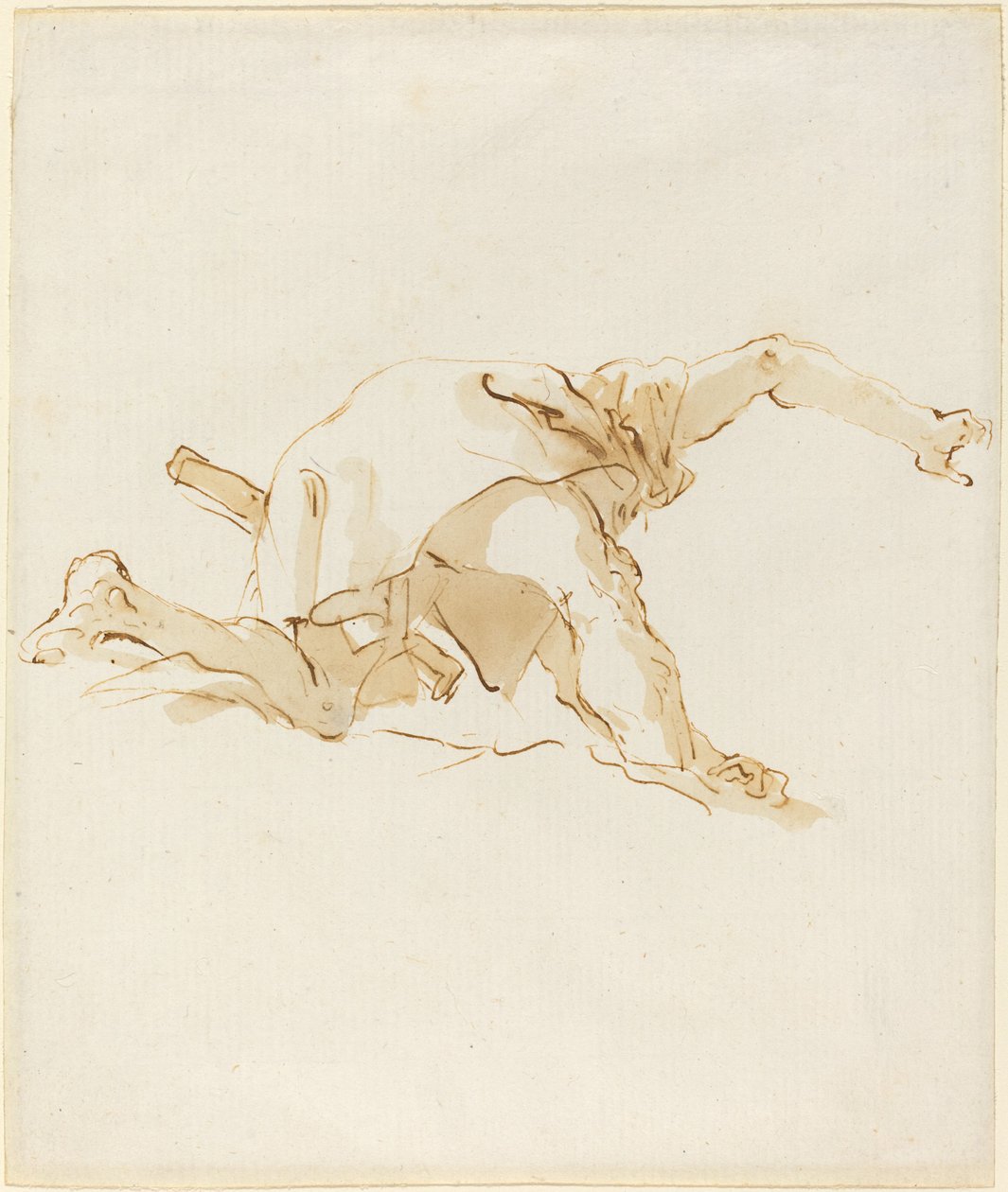 Figur på en sky av Giovanni Battista Tiepolo