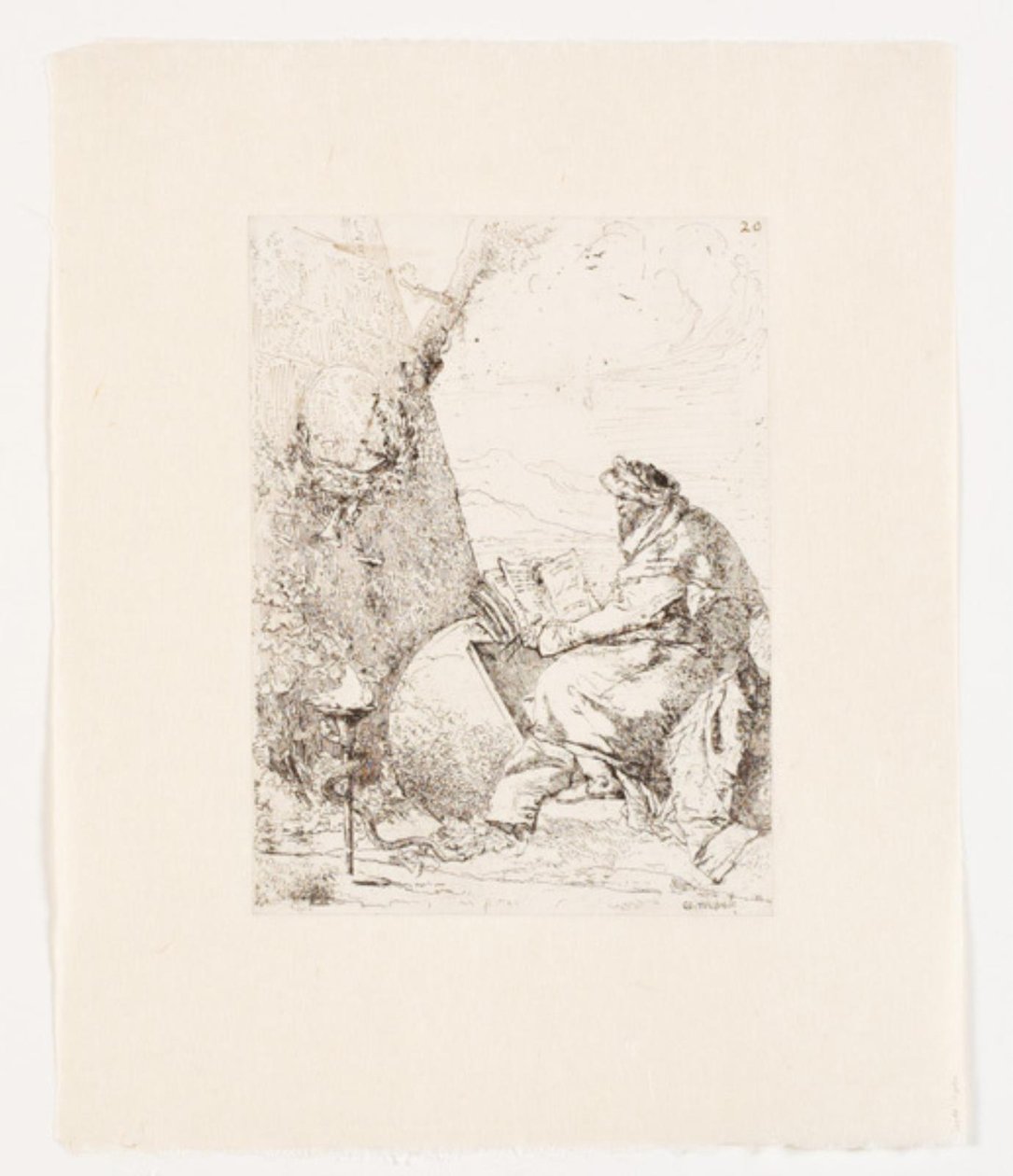 Filosofen av Giovanni Battista Tiepolo