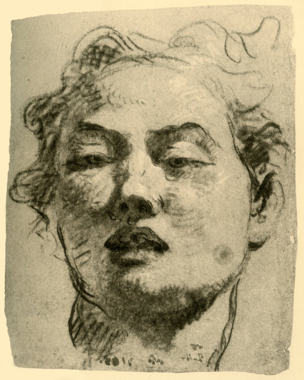 Head of a Youth, midten av 1700-tallet, 1928 av Giovanni Battista Tiepolo