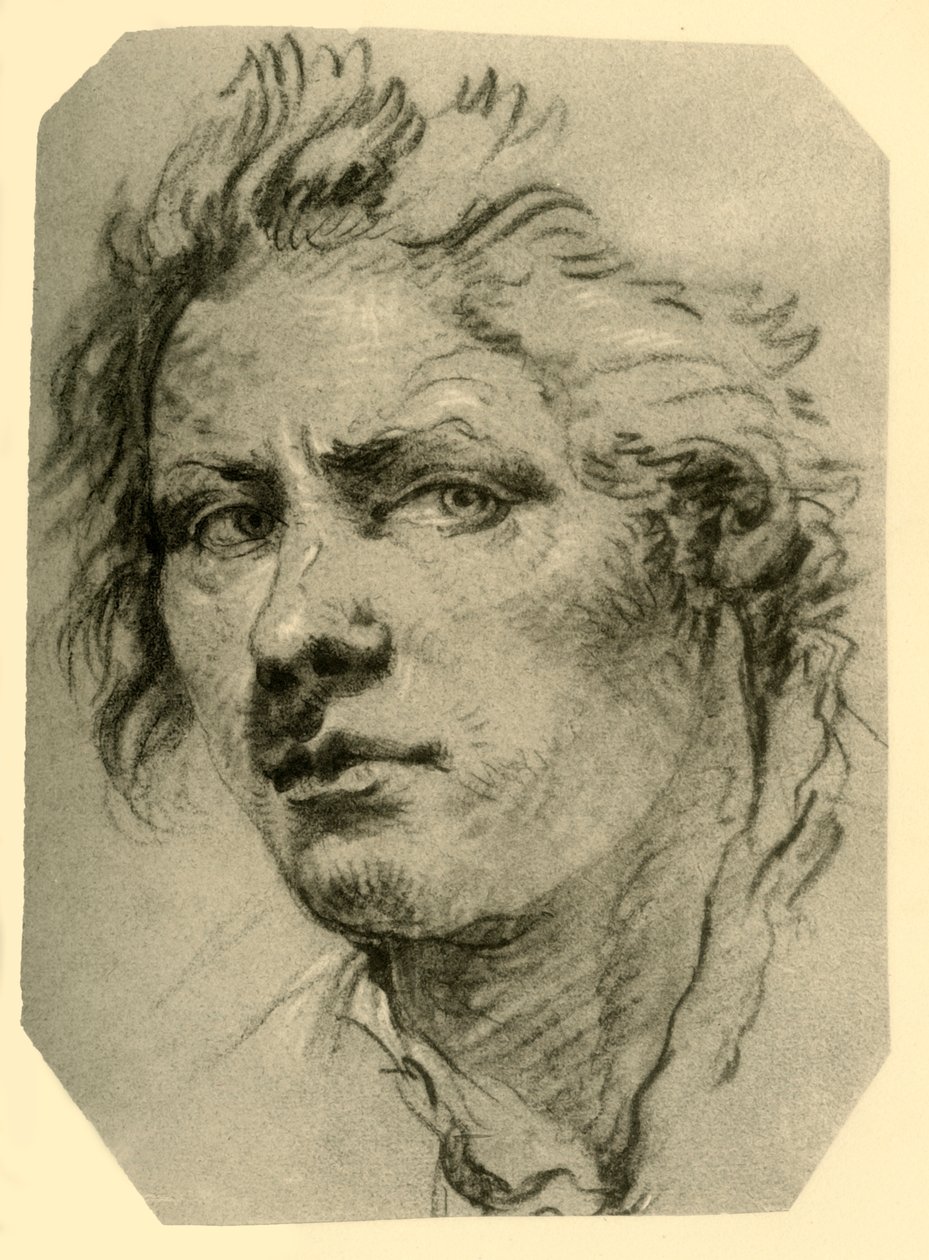 Head of a Youth, midten av 1700-tallet, 1928 av Giovanni Battista Tiepolo