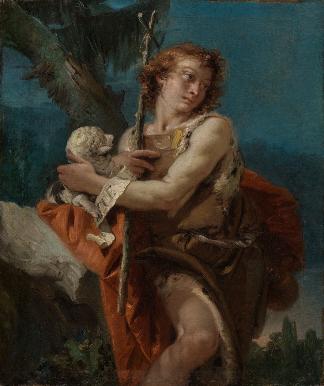 Døperen Johannes av Giovanni Battista Tiepolo