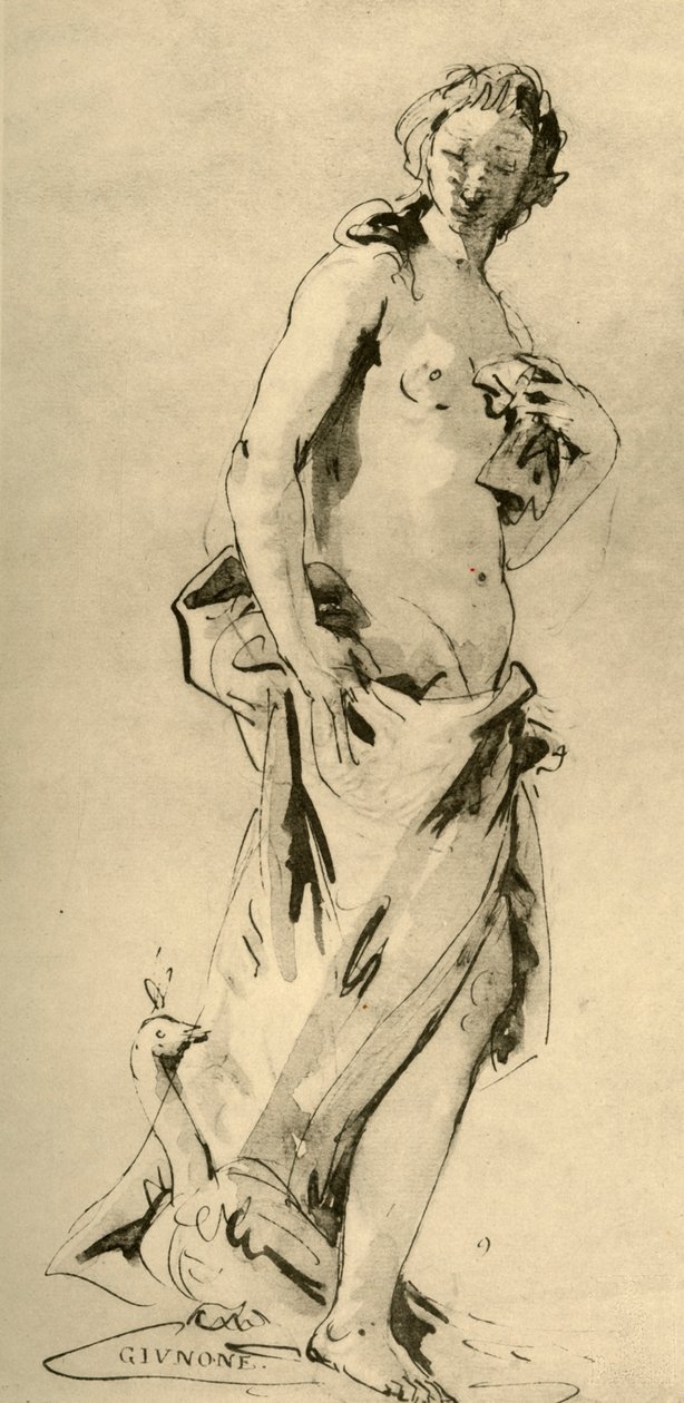 Juno, midten av 1700-tallet, 1928 av Giovanni Battista Tiepolo