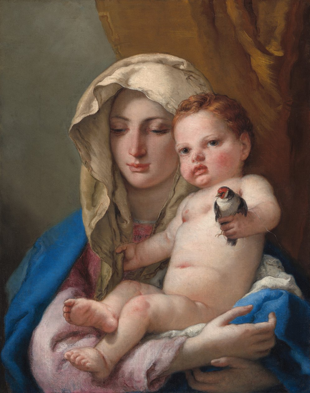Madonna av gullfinken av Giovanni Battista Tiepolo