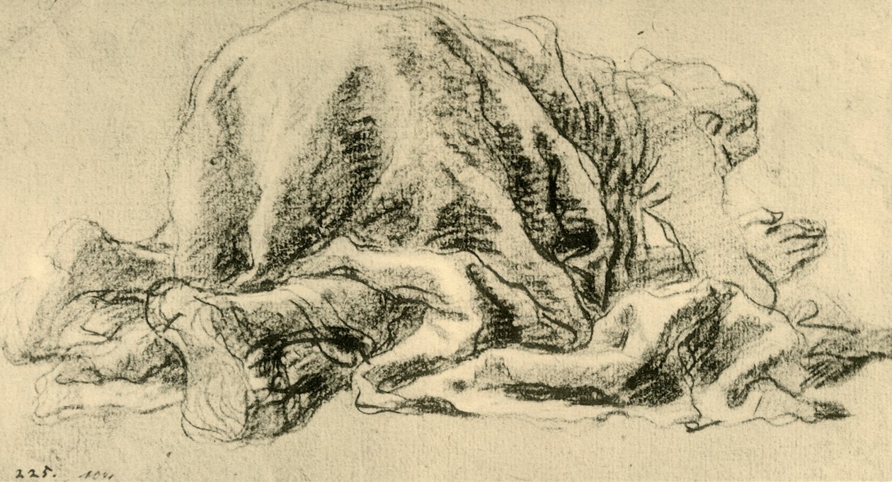 Mann knust i bønn, 1765-1770, 1928 av Giovanni Battista Tiepolo