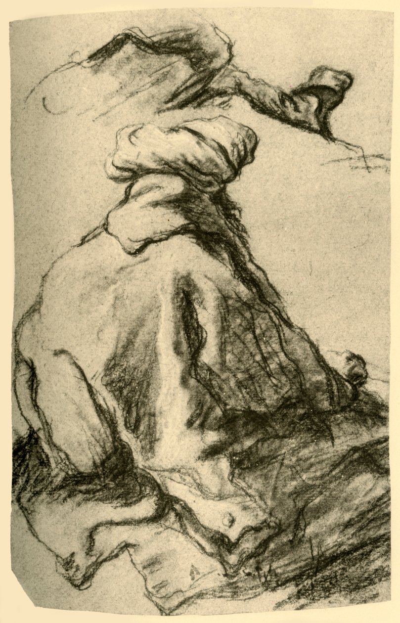Oriental sittende, ca 1740-tallet, 1928 av Giovanni Battista Tiepolo