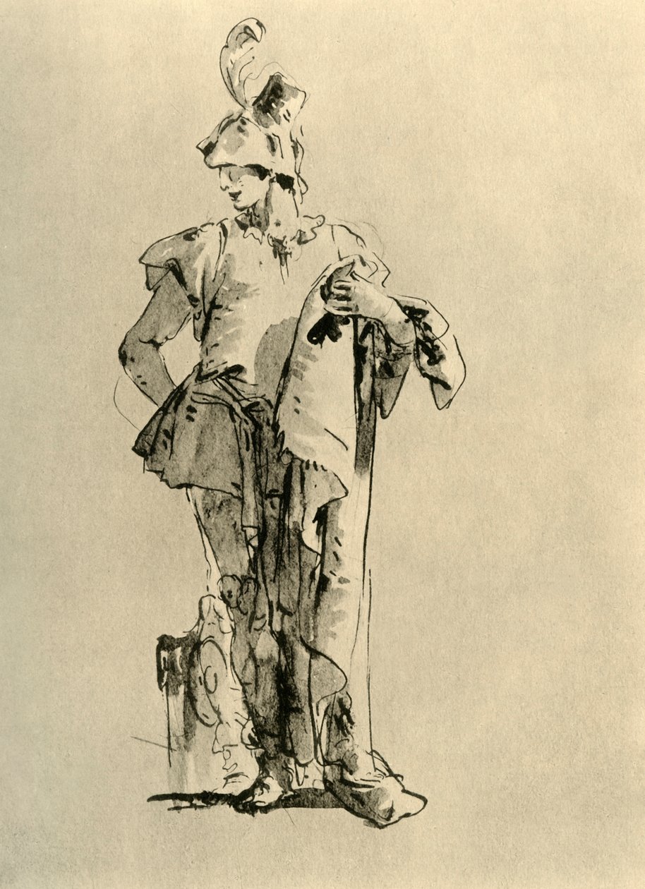 Side, midten av 1700-tallet, 1928 av Giovanni Battista Tiepolo