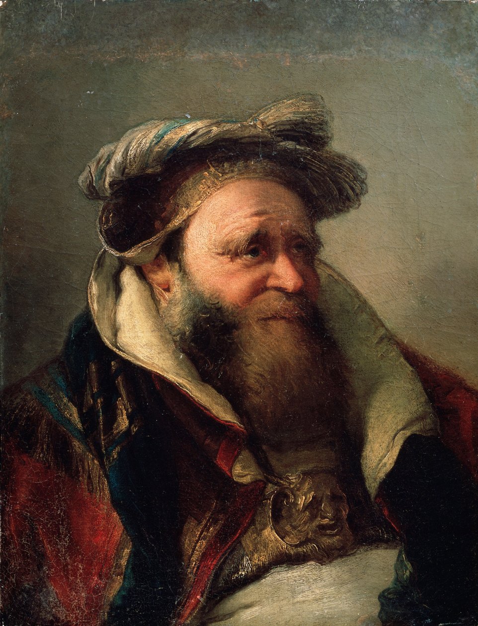 Portrett av en gammel mann, 1750-1770. av Giovanni Battista Tiepolo