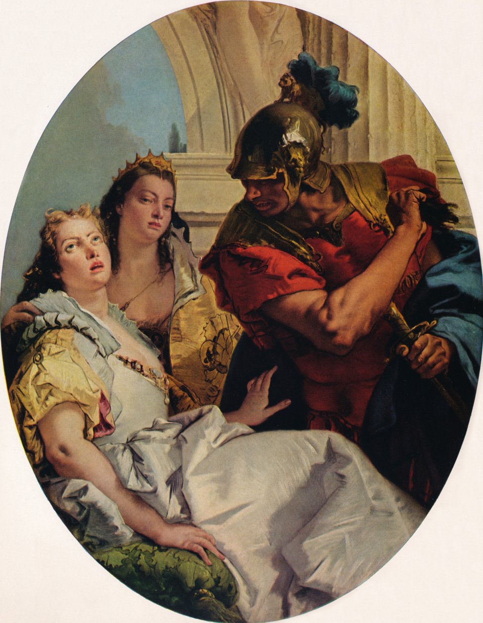Scene fra antikkens historie, c1750 av Giovanni Battista Tiepolo