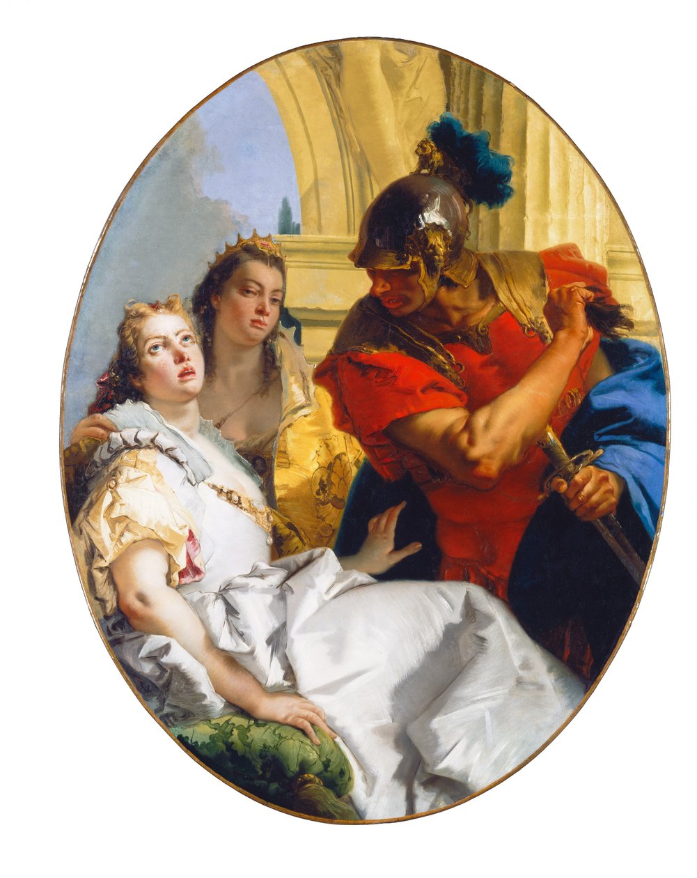 Scene fra antikkens historie, ca. 1750. av Giovanni Battista Tiepolo