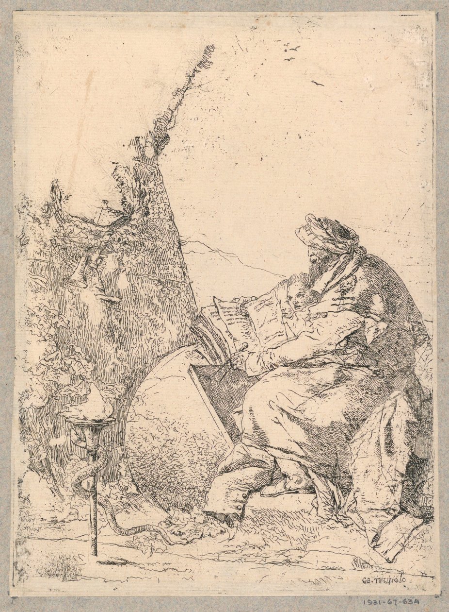 Fantasy vitser av Giovanni Battista Tiepolo