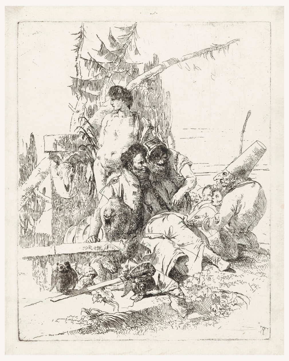 Fantasy vitser av Giovanni Battista Tiepolo