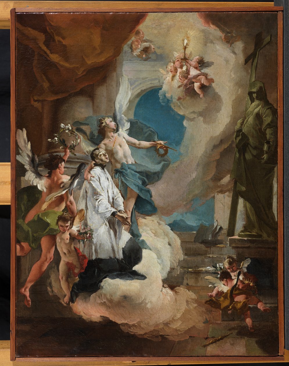 St. Aloysius Gonzaga i herlighet, ca. 1726 av Giovanni Battista Tiepolo