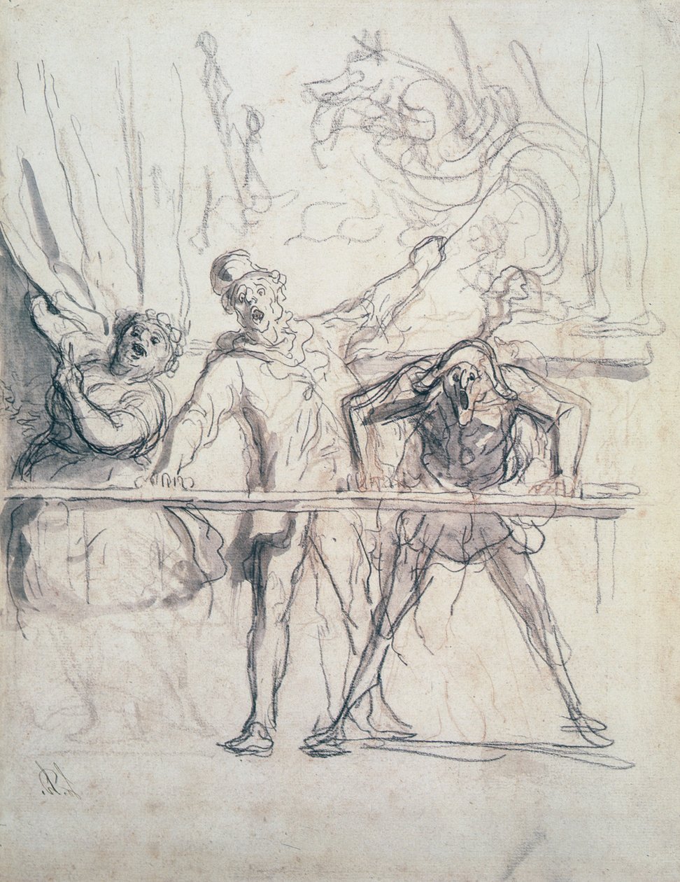 Studie, 1700-tallet. av Giovanni Battista Tiepolo