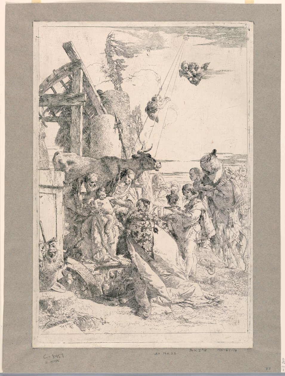 Tilbedelsen av kongene av Giovanni Battista Tiepolo