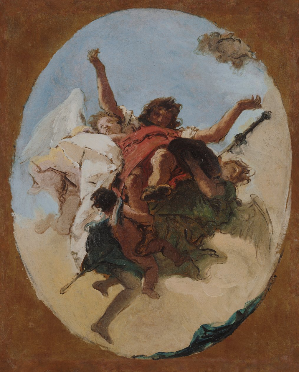 Apoteosen til Saint Roch av Giovanni Battista Tiepolo