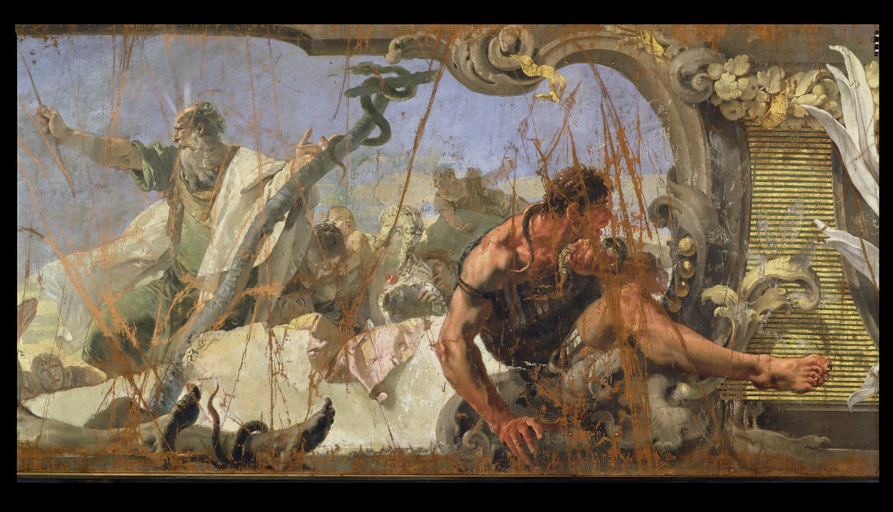 Den frekke slangen av Giovanni Battista Tiepolo