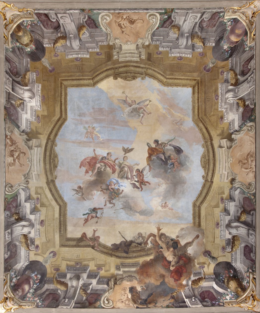 Demonenes fall, historier om Scipio, 1731 av Giovanni Battista Tiepolo