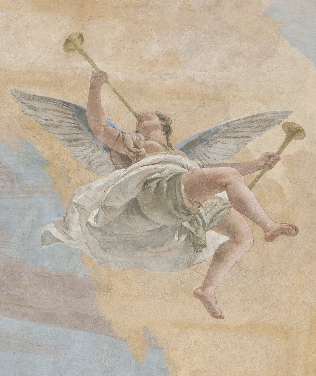 The Fall of the Demons, Stories of Scipio, detalj, 1731 av Giovanni Battista Tiepolo