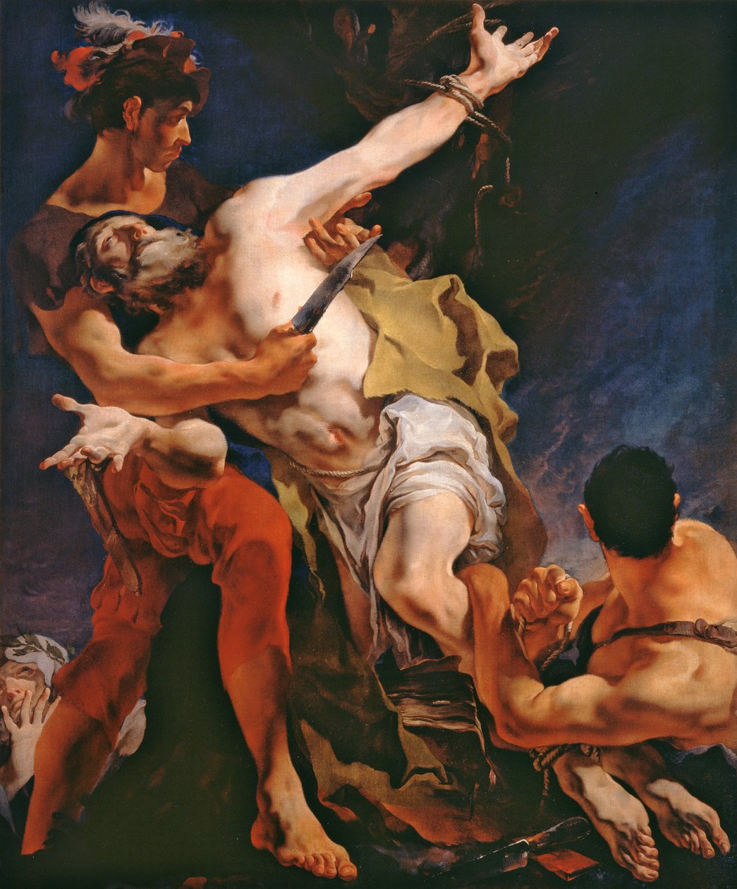 The Martyrdom of St. Bartholomew, 1722 av Giovanni Battista Tiepolo
