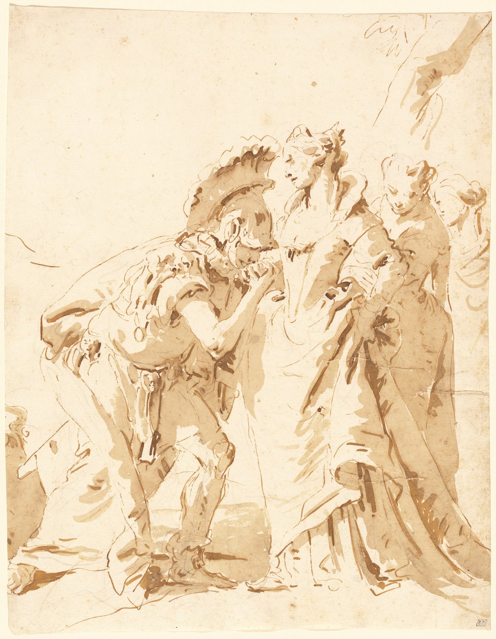 Møtet mellom Antony og Cleopatra av Giovanni Battista Tiepolo