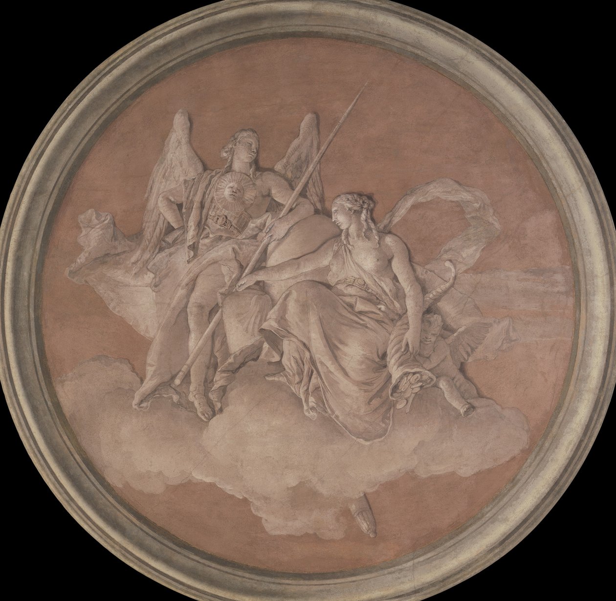 Dyd og overflod, 1760. av Giovanni Battista Tiepolo