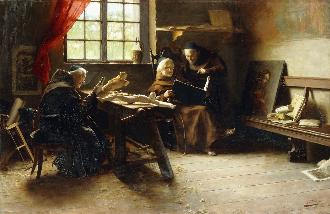 Guddommelig inspirasjon av Giovanni Battista Torriglia