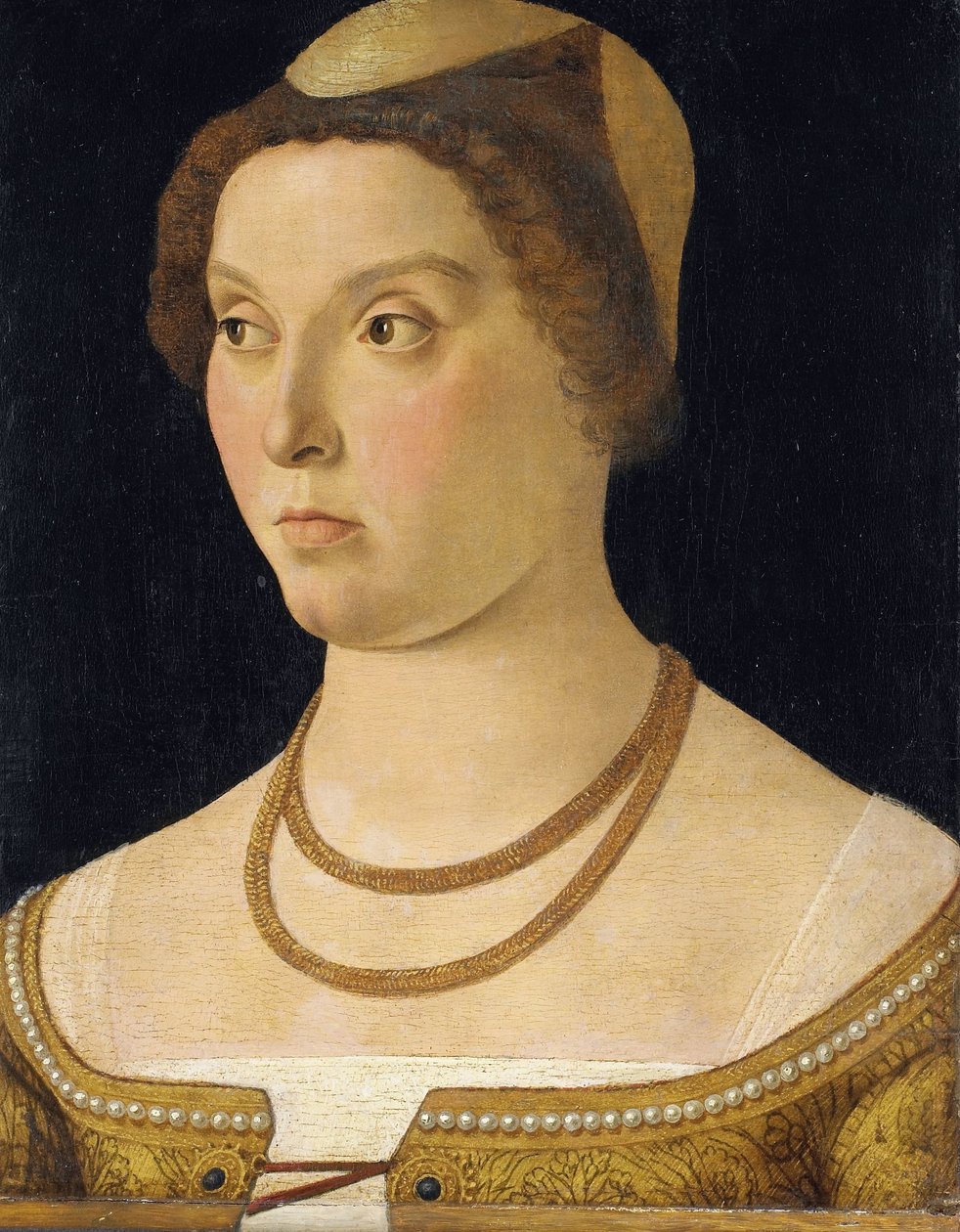Portrett av en kvinne av Giovanni Bellini (circle of)