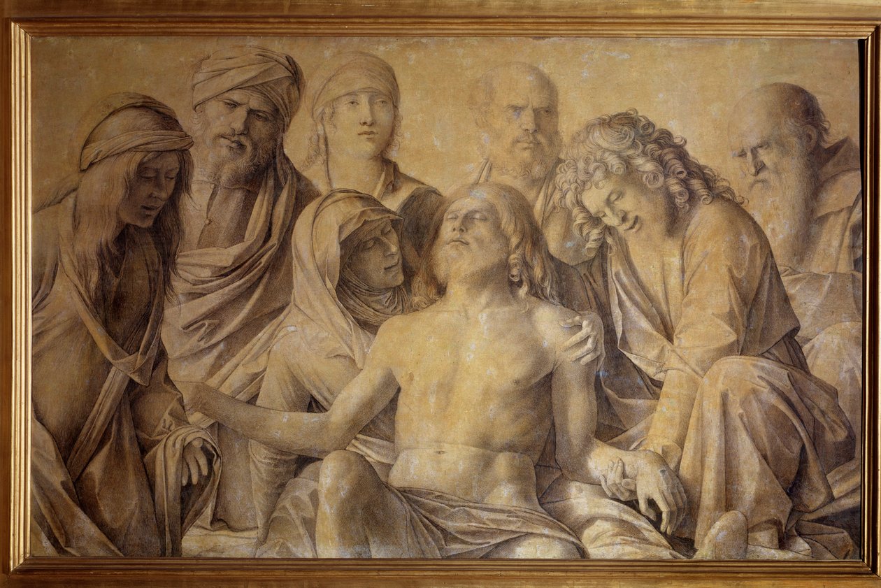 Klagesang over Kristi død (Tempera av Giovanni Bellini