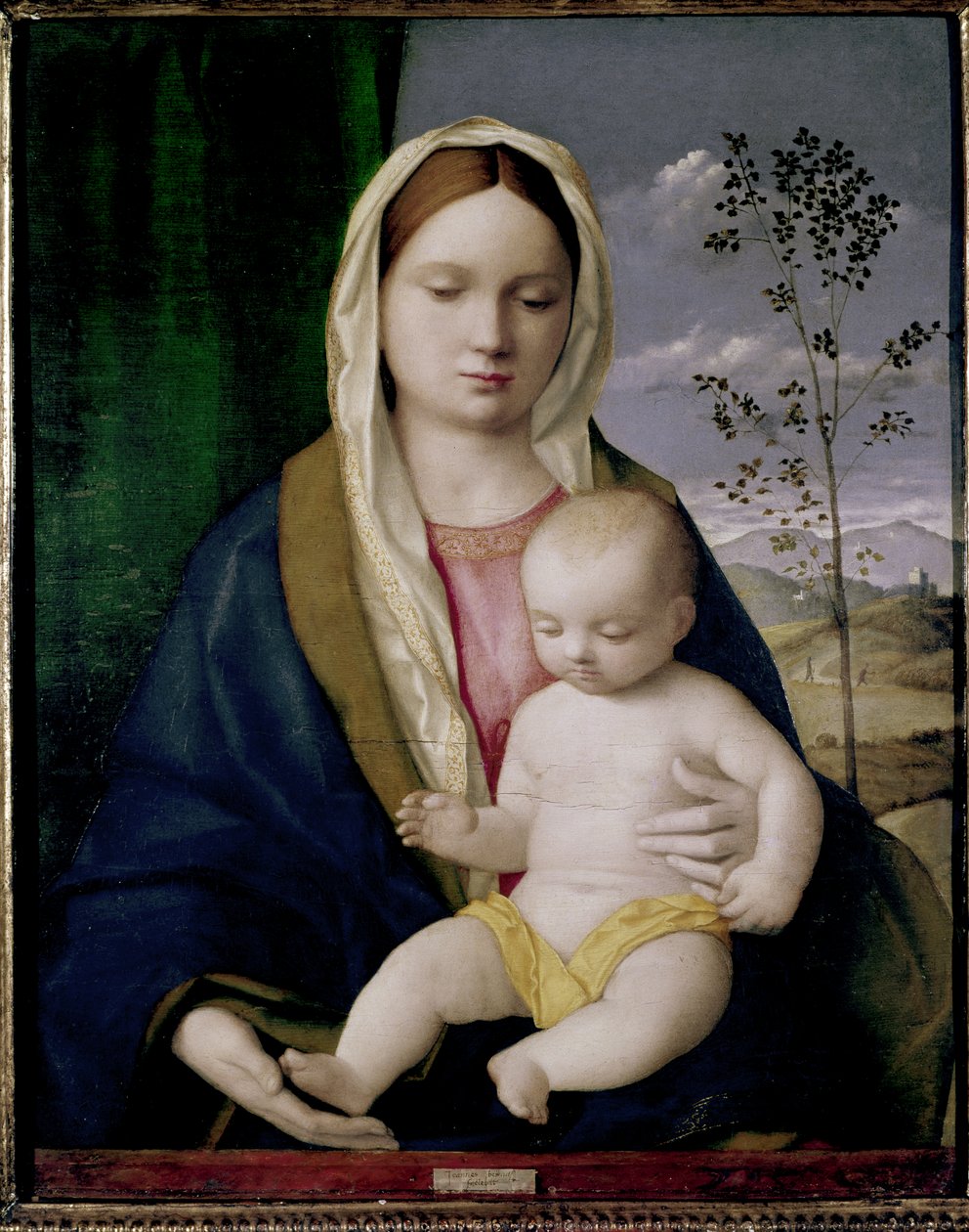 Madonna og barn av Giovanni Bellini