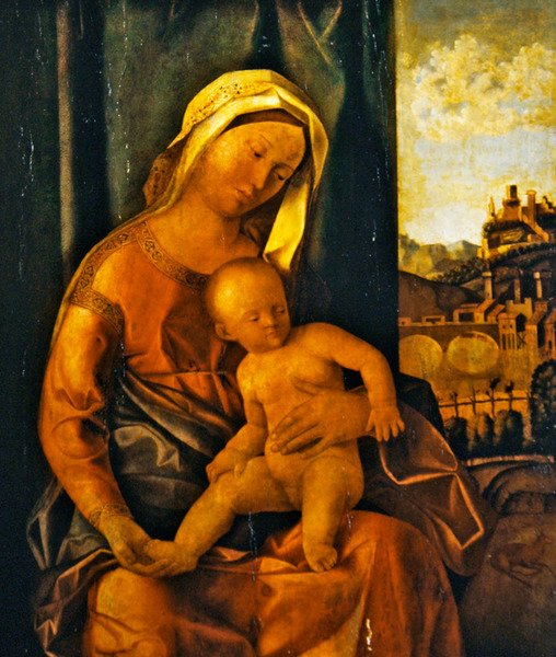 Madonna og barn av Giovanni Bellini