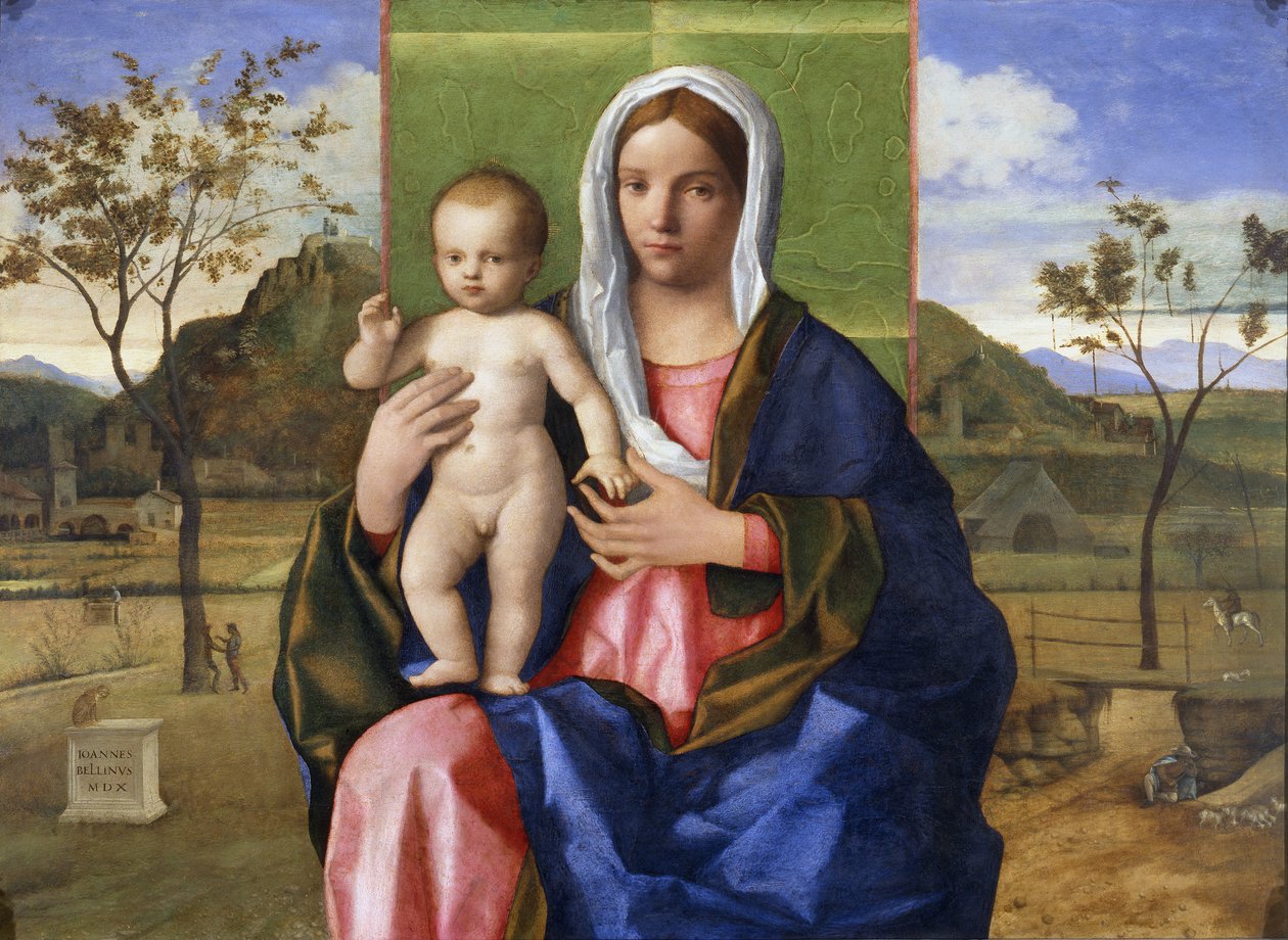 Madonna og barn av Giovanni Bellini
