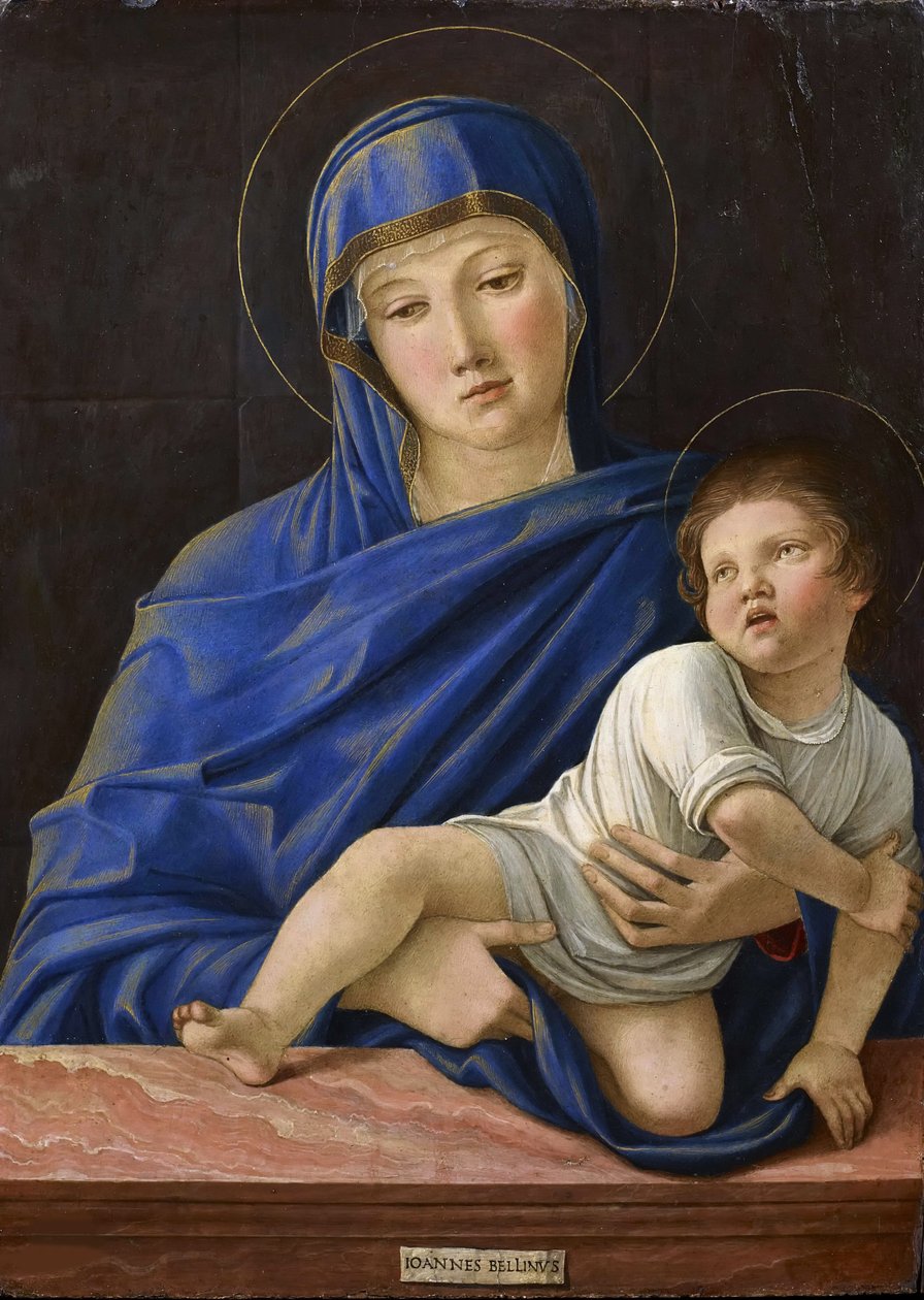 Madonna med barn, 1476. av Giovanni Bellini