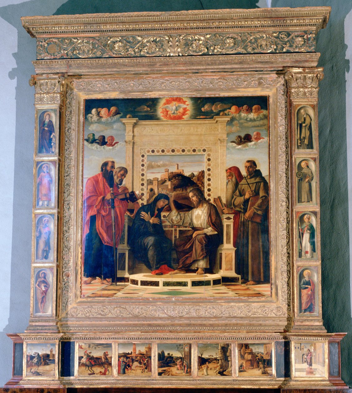 Pesaro altertavle altertavle, c1474 av Giovanni Bellini