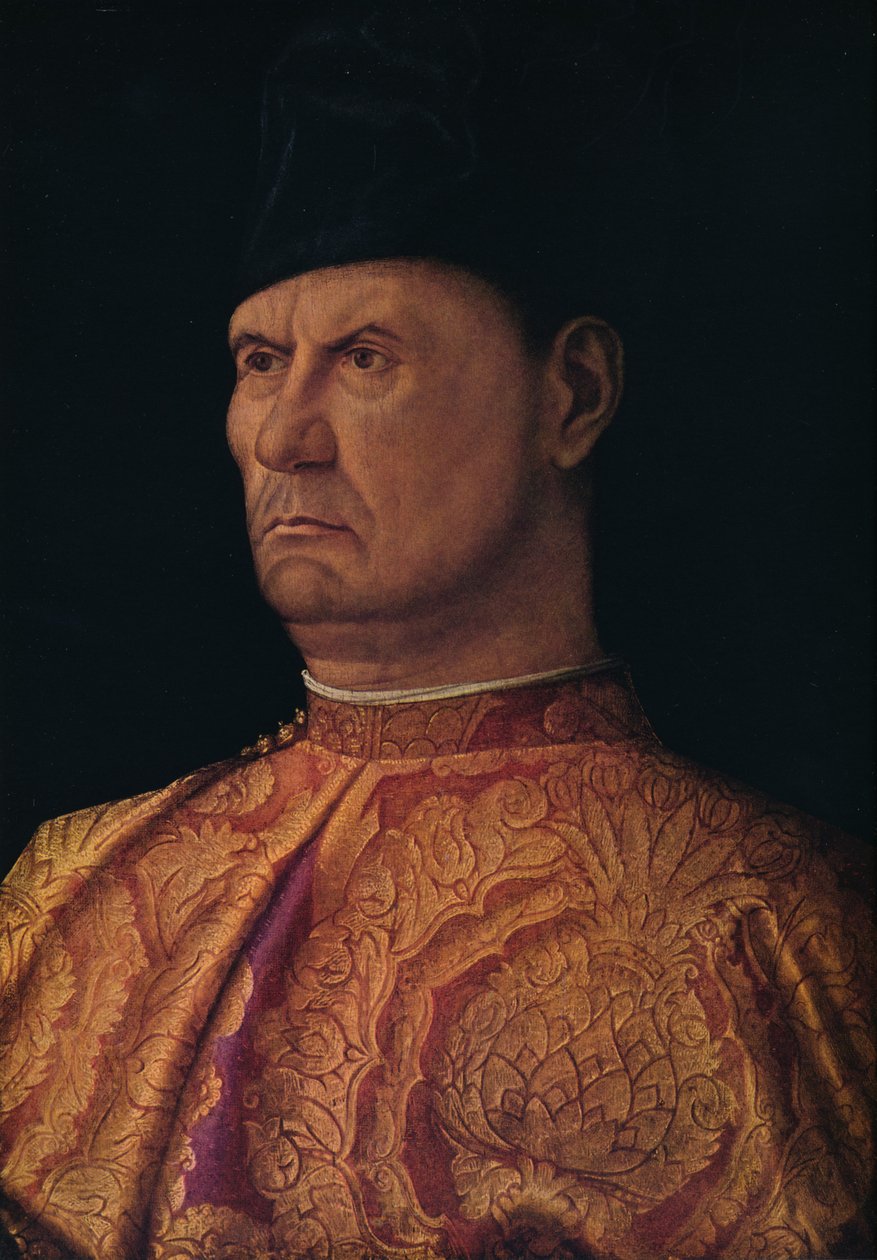 Portrett av en Condottiere, 1475-1480 av Giovanni Bellini