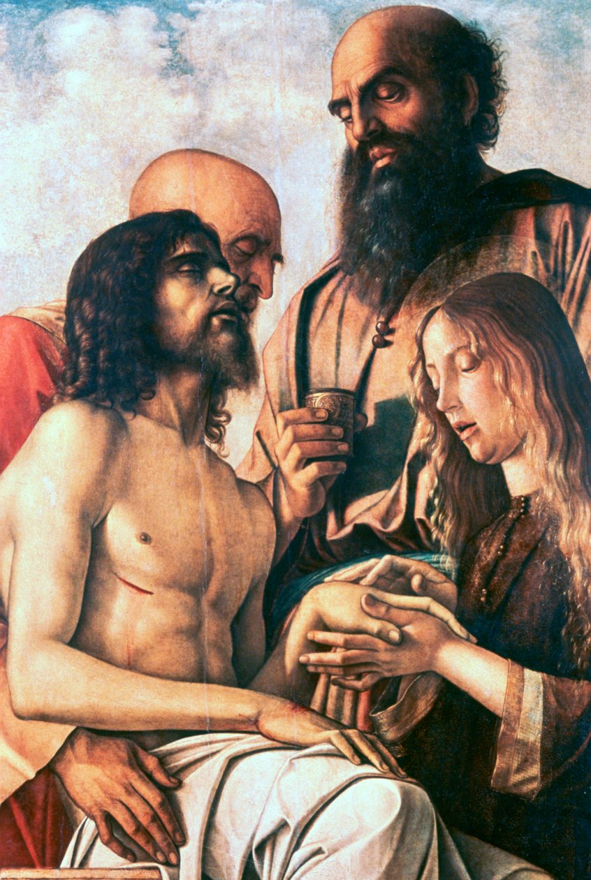 Gravleggingen, c1450-1516 av Giovanni Bellini